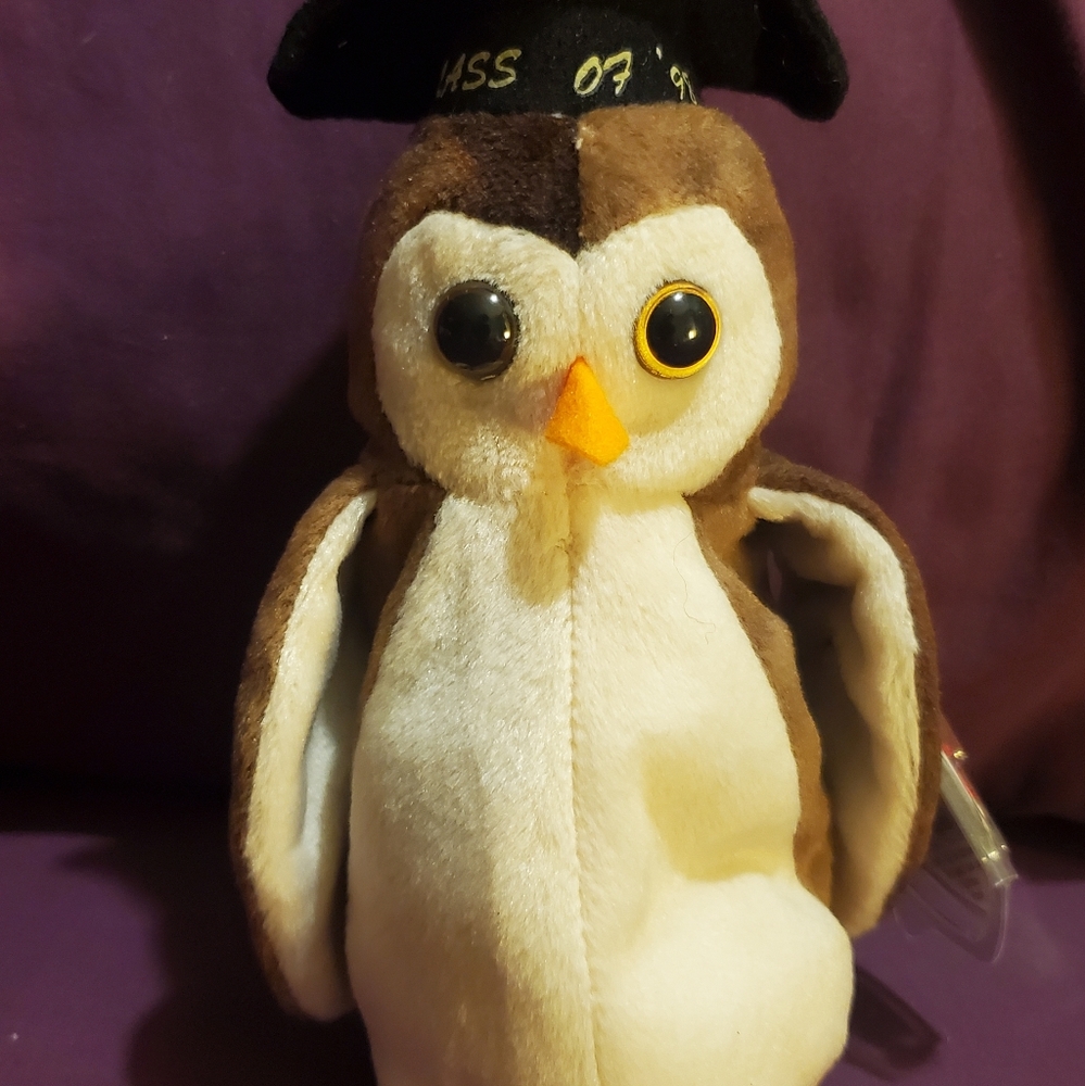 Ty Beanie Babies Wise the Owl